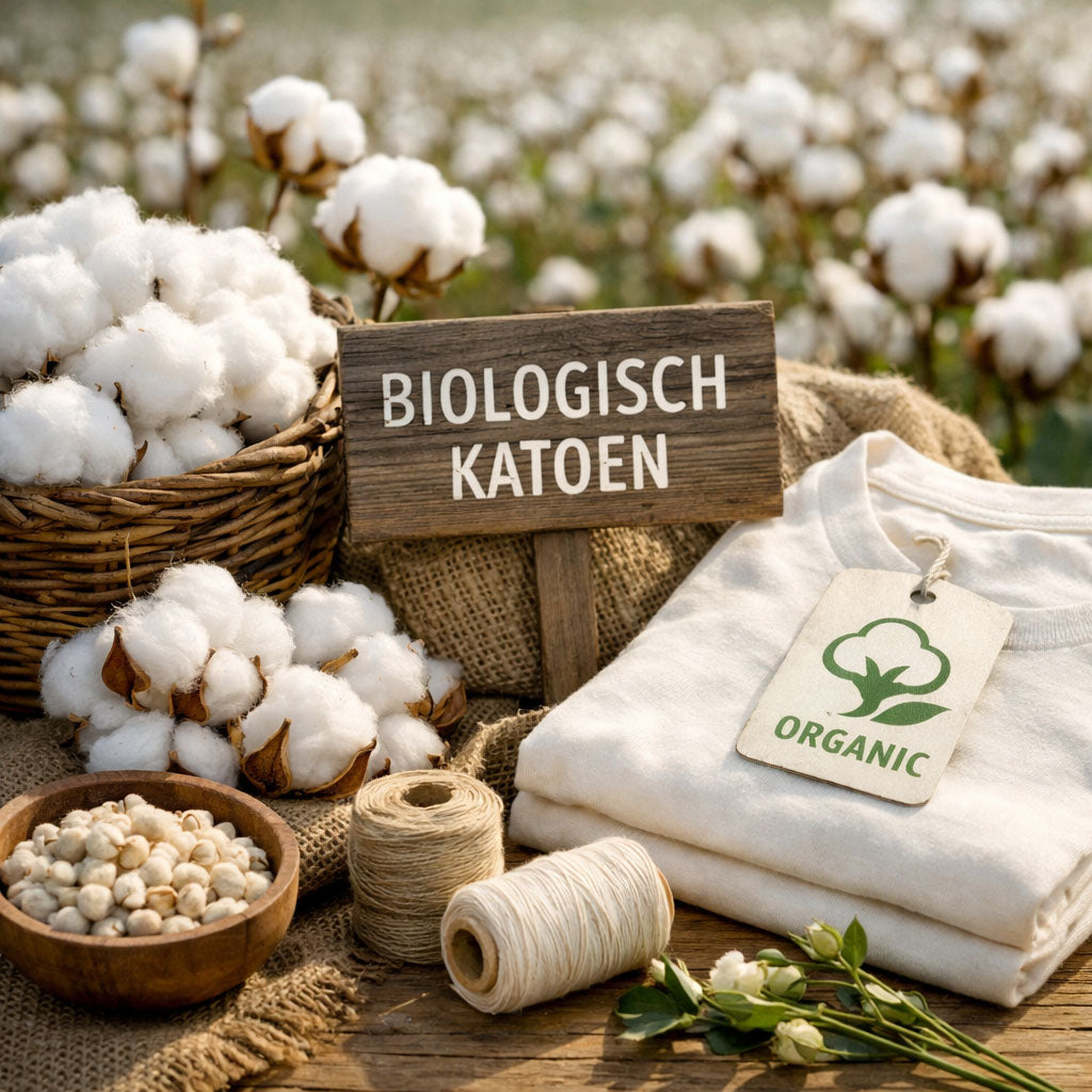 biologisch katoen plant duurzame kleding