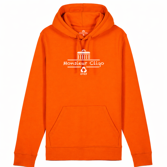 Bright Orange Hoodie