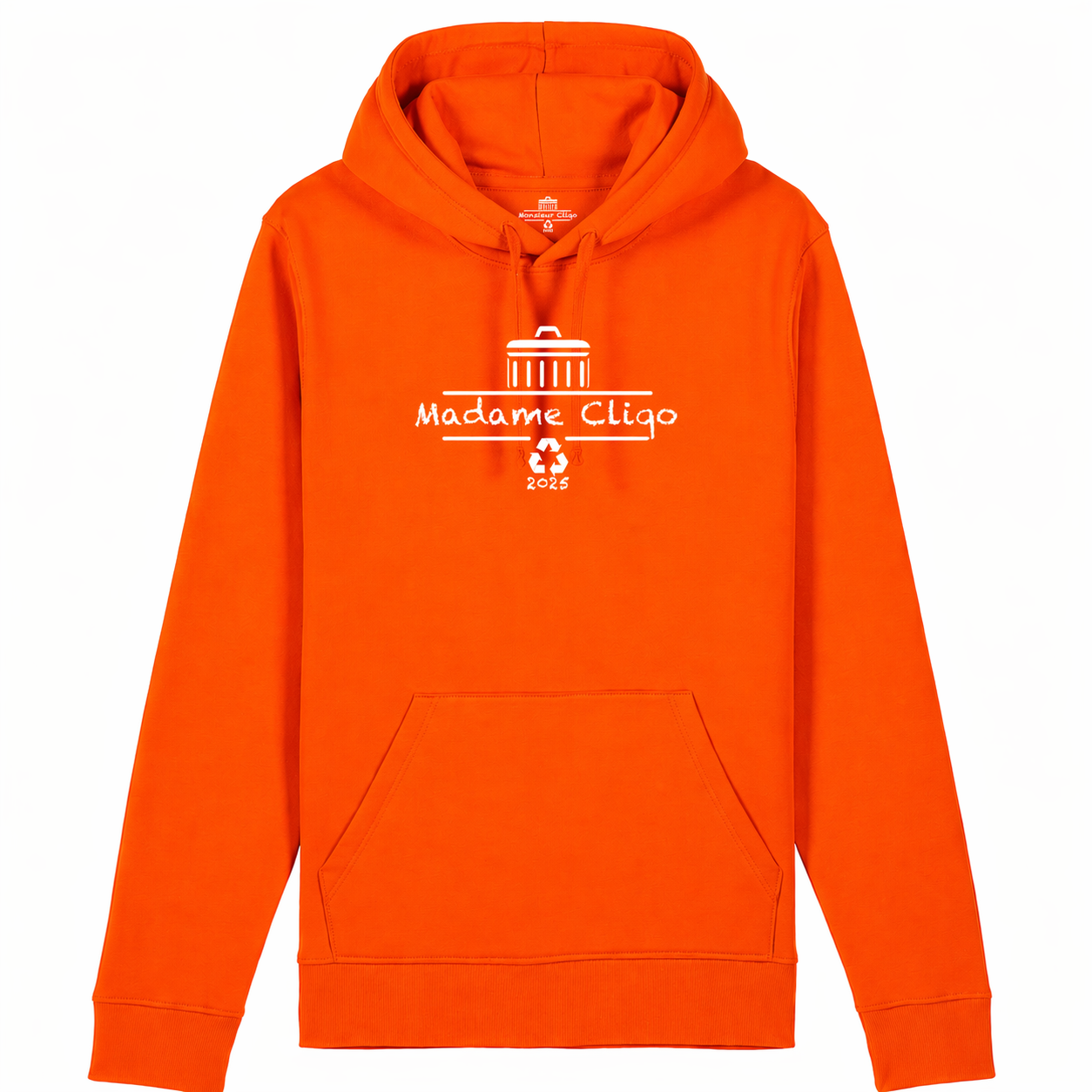 Bright Orange Hoodie